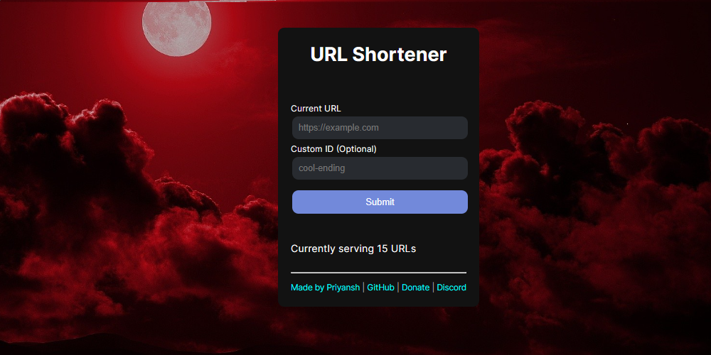 URl Shortener